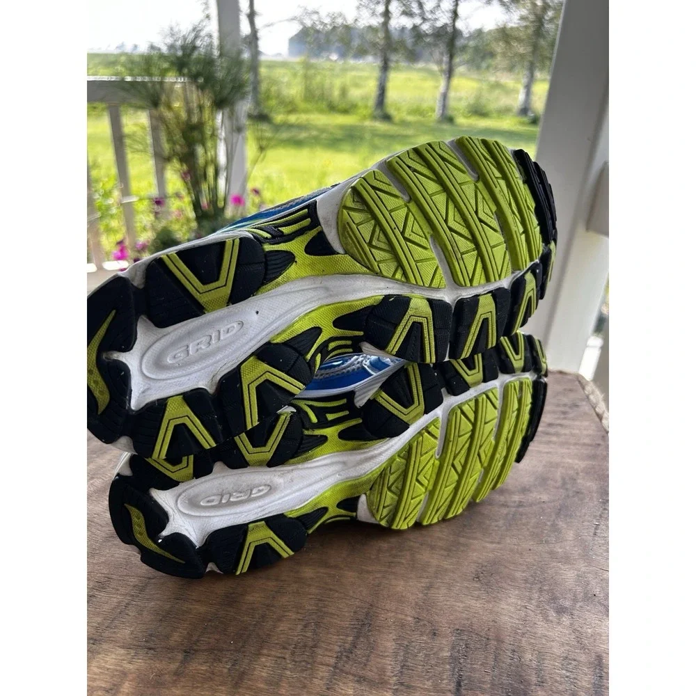 Saucony Grid Cohesion Womens 8 Running Shoes Silver Blue Athletic Sneakers